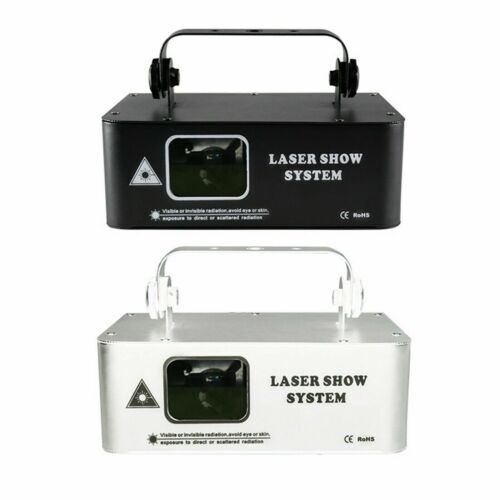 500mW LED RGB Laser Remote DMX Beam Projector Sound Scan Strobe DJ Stage Lights