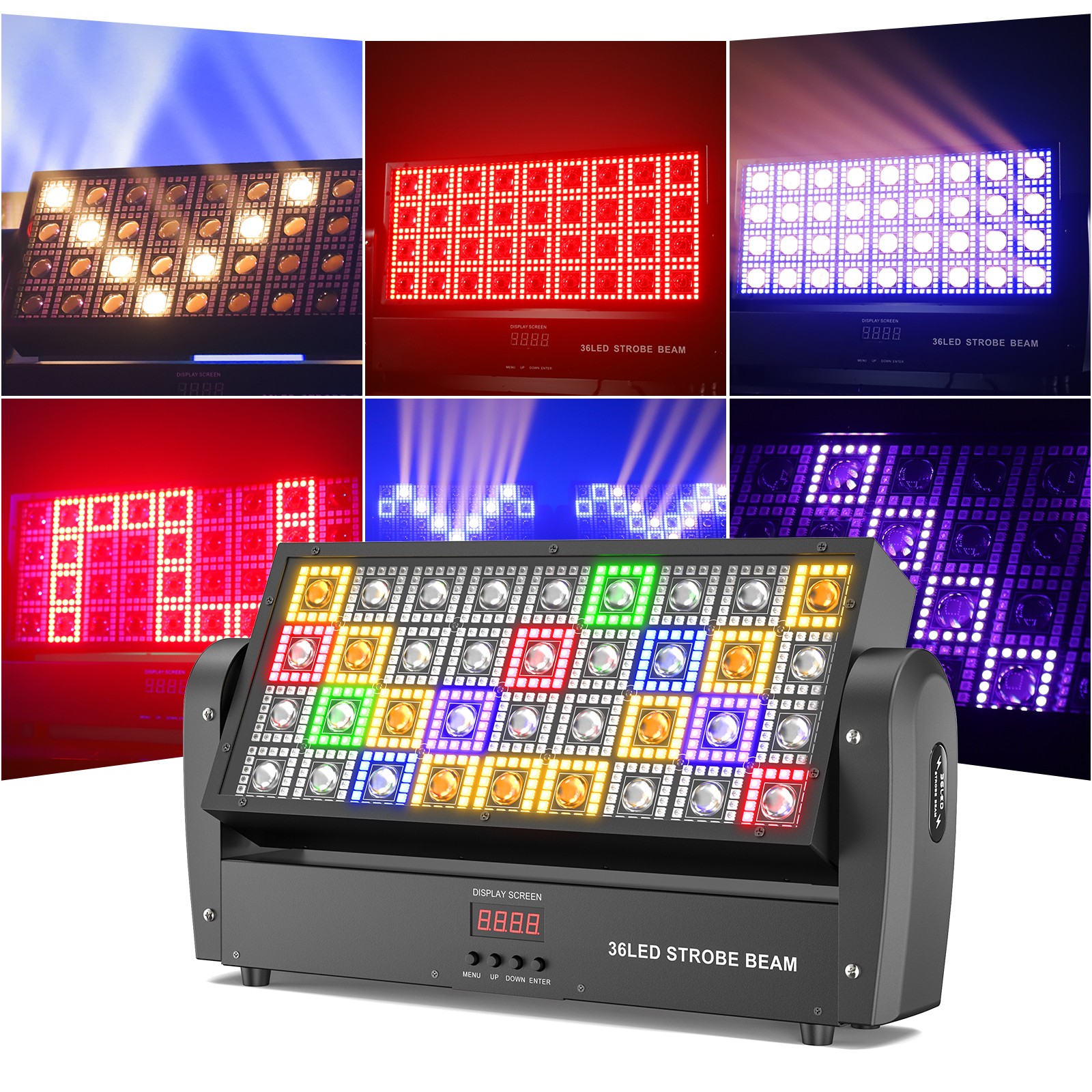 280W Moving Head Wall Wash Light Bar DMX Stage DJ Beam Lighting Party