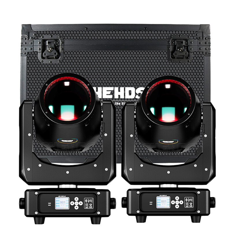 SHEHDS 2Pcs NEW Version Sharpy 7R 230W Beam Moving Head Lighting with Flightcase