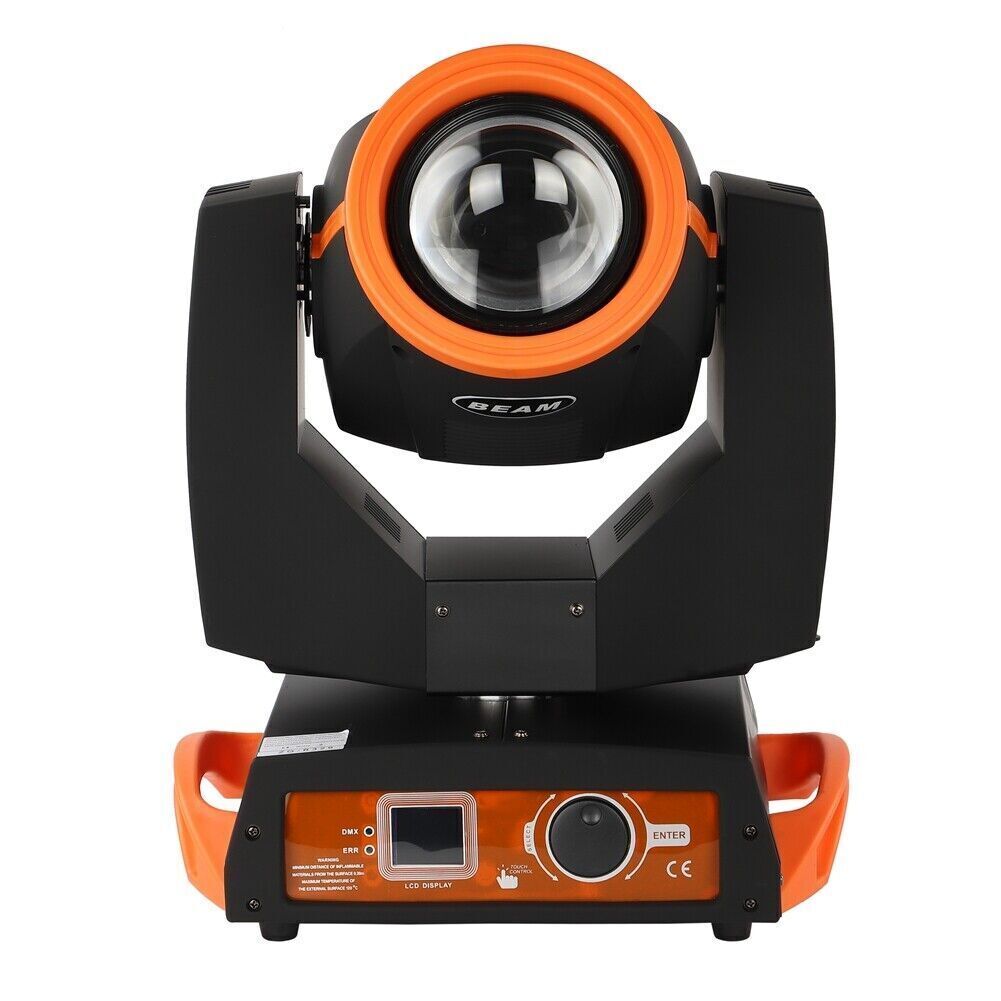 2PCS 230W Moving Head Stage Beam Lighting 8 Prism 16CH DMX512 7R DJ Party US