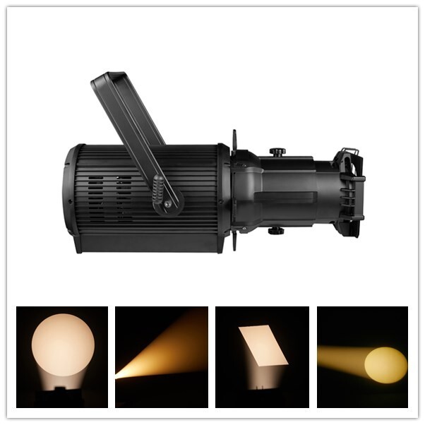 LEKO Profile Stage Spotlights LED 300W Cool+Warm White 19°26°36° 3200-6500K spot