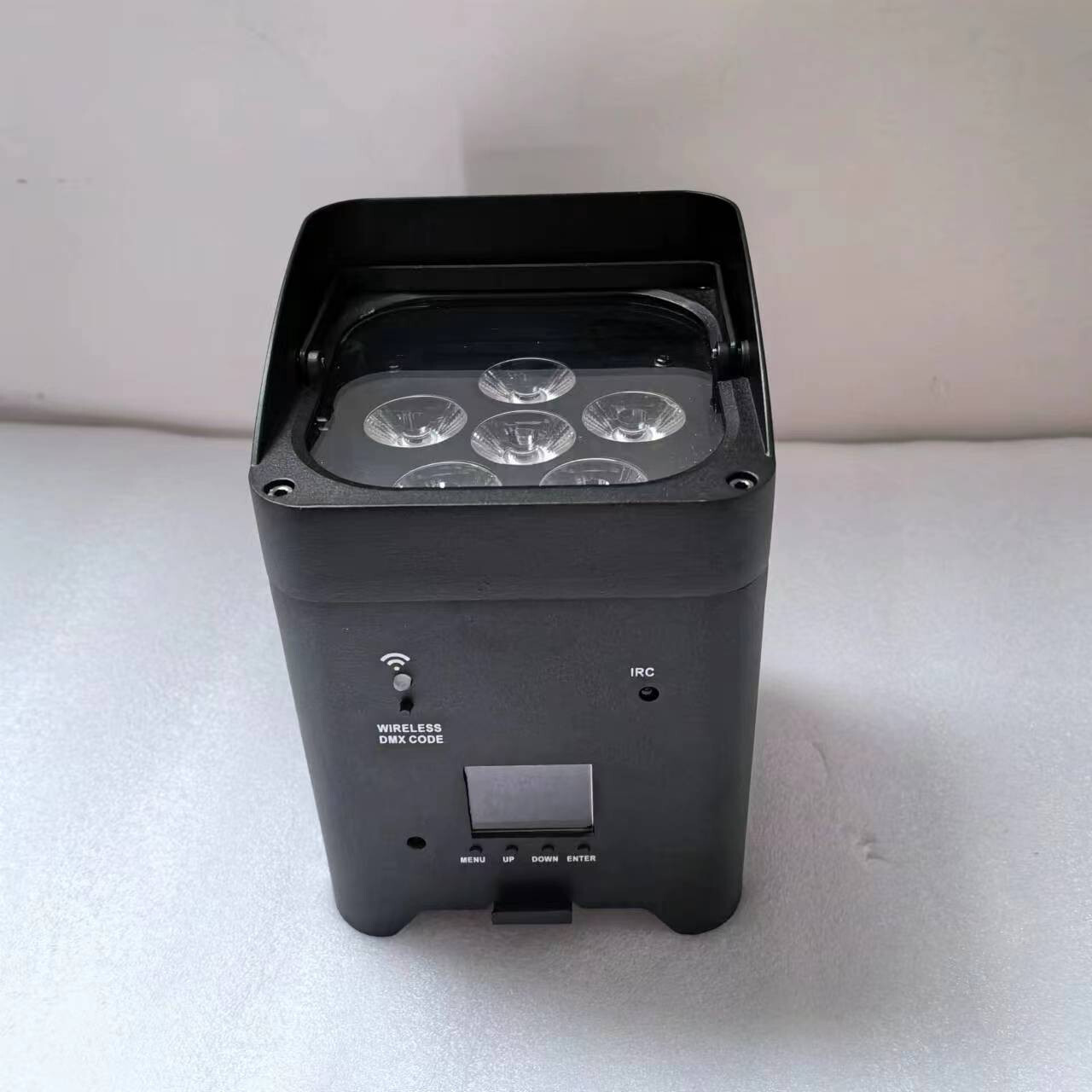 RGBWA+UV Smart DJ S6 Battery Remote Led Par Wireless DMX Uplight With Travel Bag
