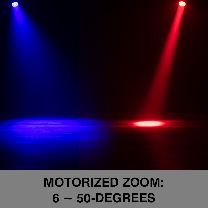 Eliminator Lighting Stryker Wash 228W professional moving head wash fixture