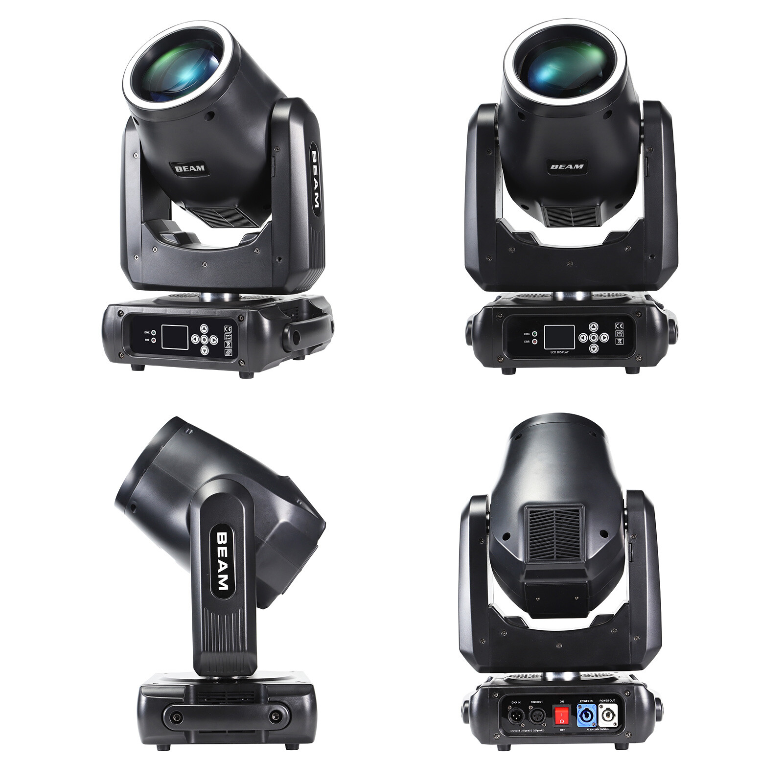 Mini 230W Moving Head Light Beam 7r With Halo Light DMX512 for Bar Dj Show