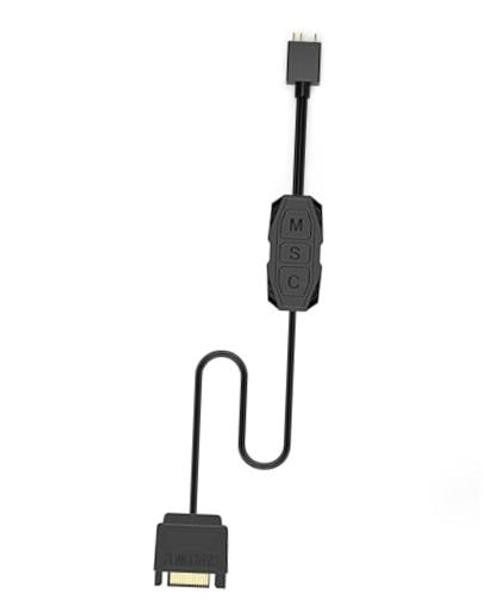 ARGB Controller, Manual 5V 3-Pin Computer Chassis Fan Light Bar Lighting