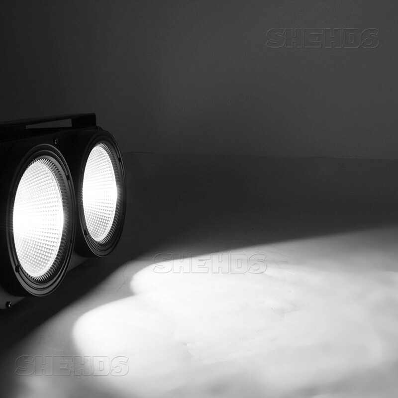 SHEHDS LED Par COB 200W/Combination 4eyes 400W Warm+ Cool White Lighting Wedding