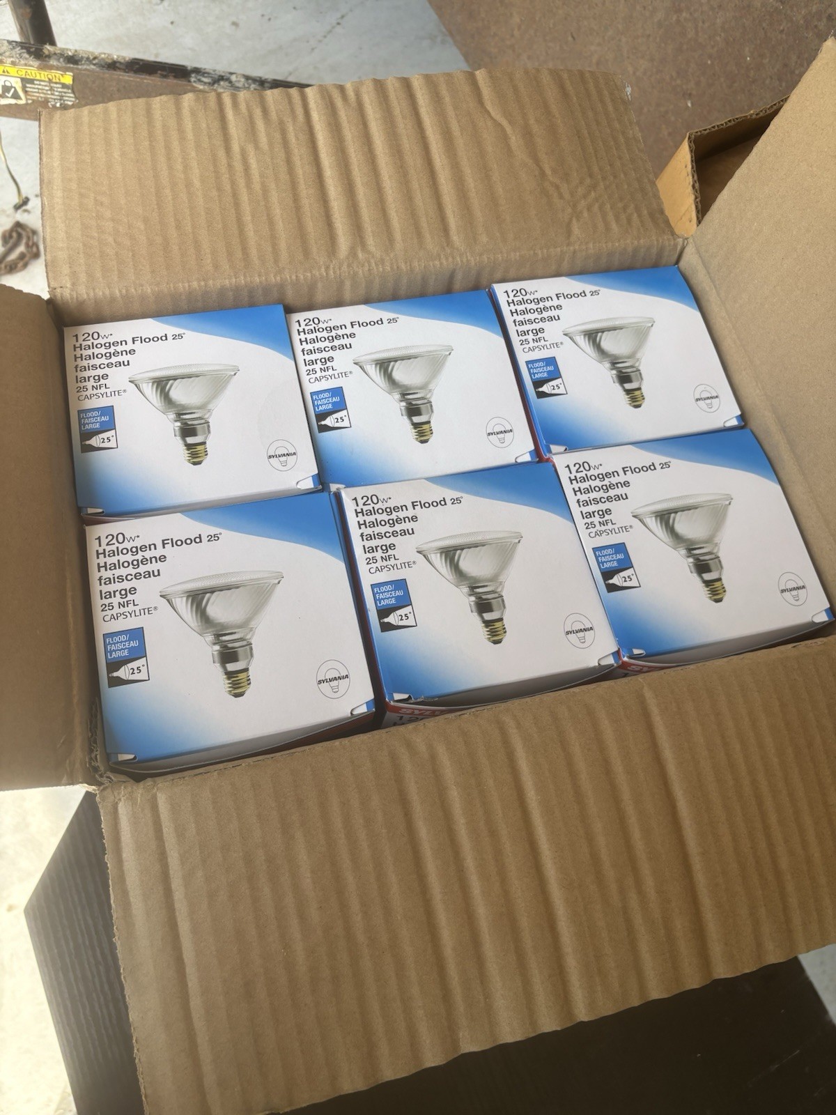 DAMAR Premium R52 500W 130V Frost Flood Incandescent Bulb 500R52 518D