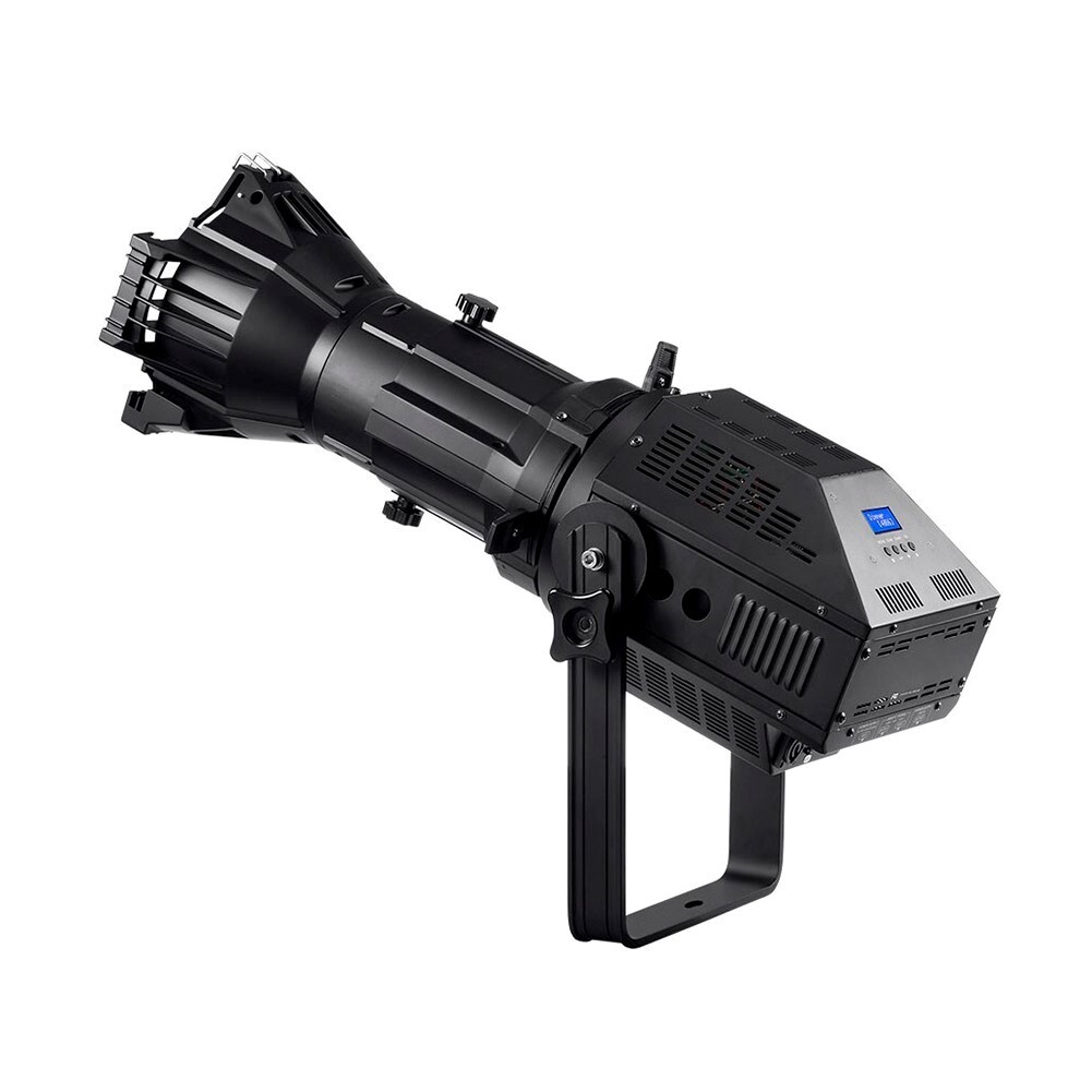 200W Ultra Bright Stage Light COB LED Ellipsoidal White & Manual Focus 3200K 26°