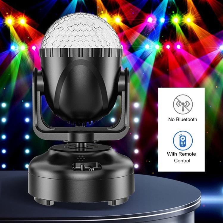 LED Moving Head Magic Ball Light Mini DJ Party Stage Effect Lamp Remote