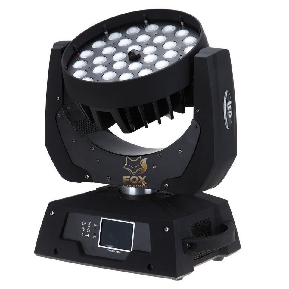 36x18w 6in1 LED Wash Stage Light Zoom Wash Moving Head Light For Dj Party Bar