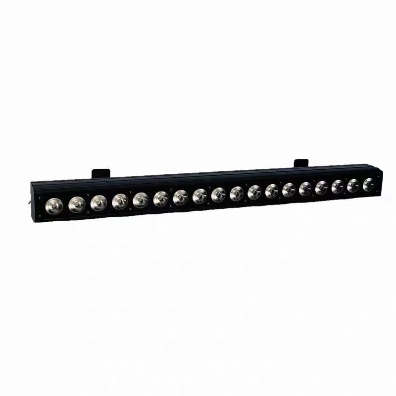 DMX512 Led Wall Washer DJ Stage Lighting 18x18W RGBWAUV IP20 Led Wash Strobe Bar