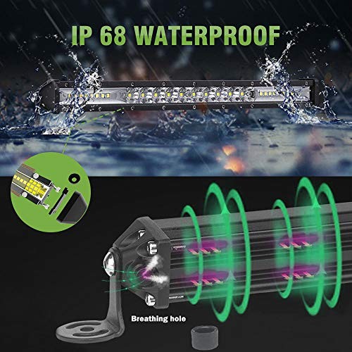 Sanman Led Light Bar 10 Inch Offroad Working Light Flood Spot Combo 10 inch
