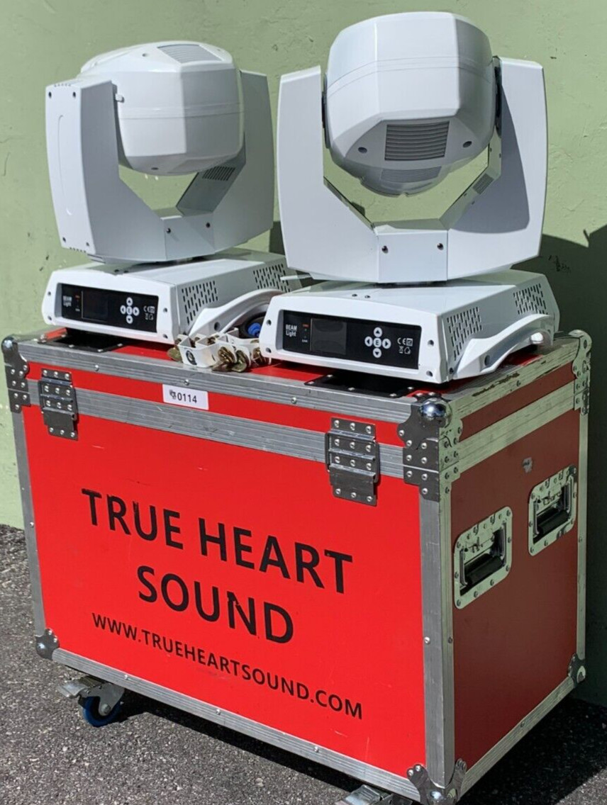 7R 230W Moving Head Beam W/Road Case #0114 (Pair)TRUEHEARTSOUND