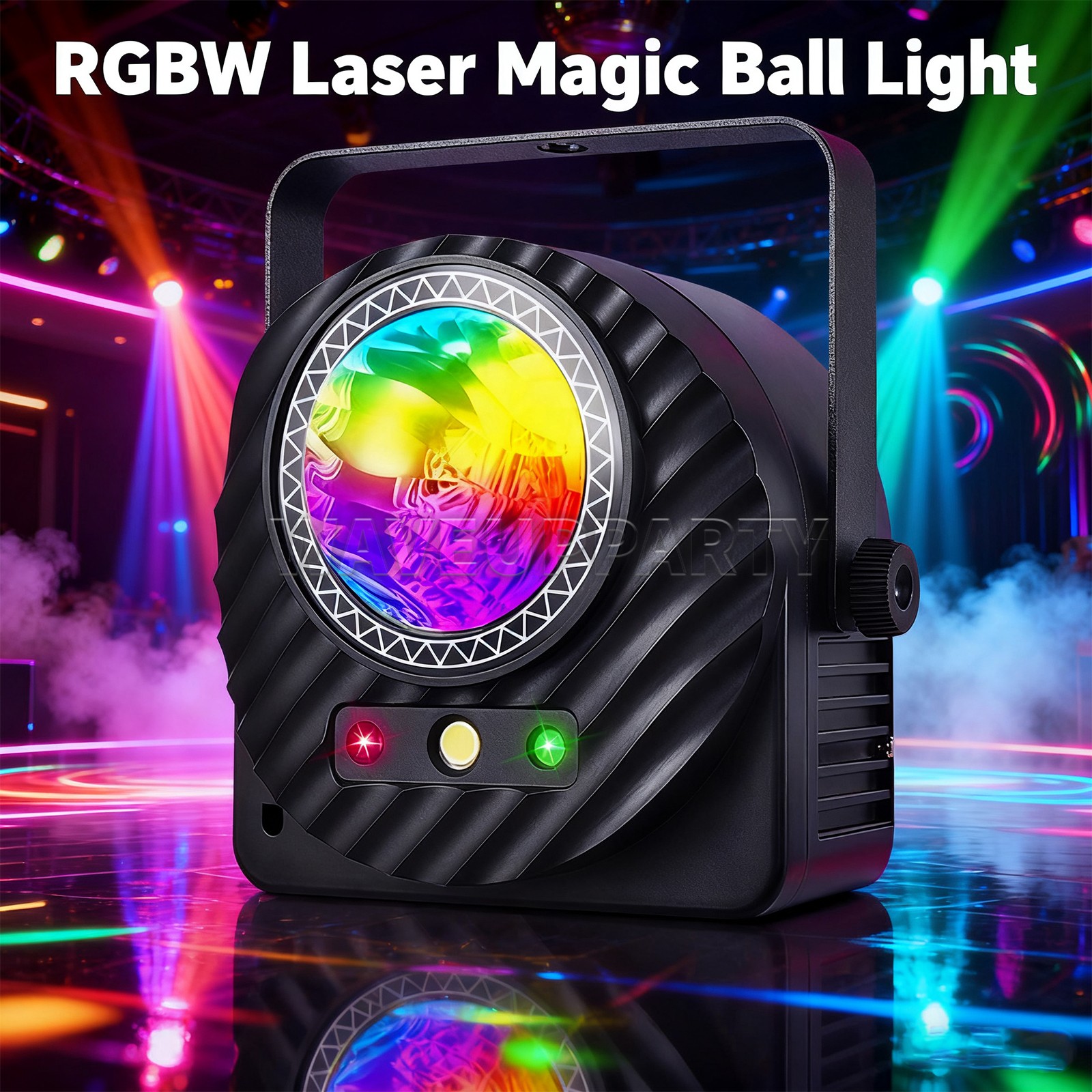 PAIDUN Pattern RGB Magic Ball Light Laser Effect Projector Disco Bar Party Event