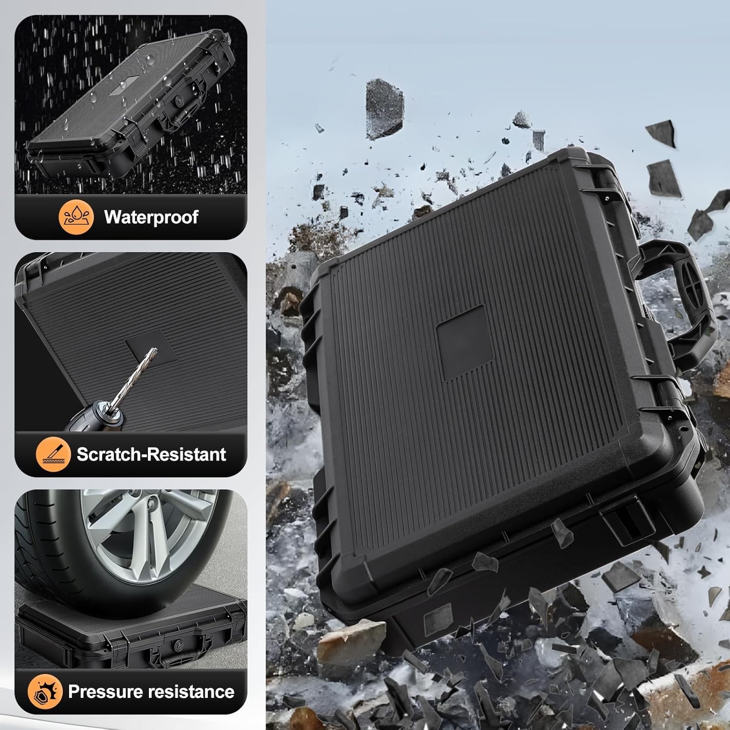 DJ Controller Travel Case Compatible with Controller for DDJ-FLX4 DDJ200/DDJ-40