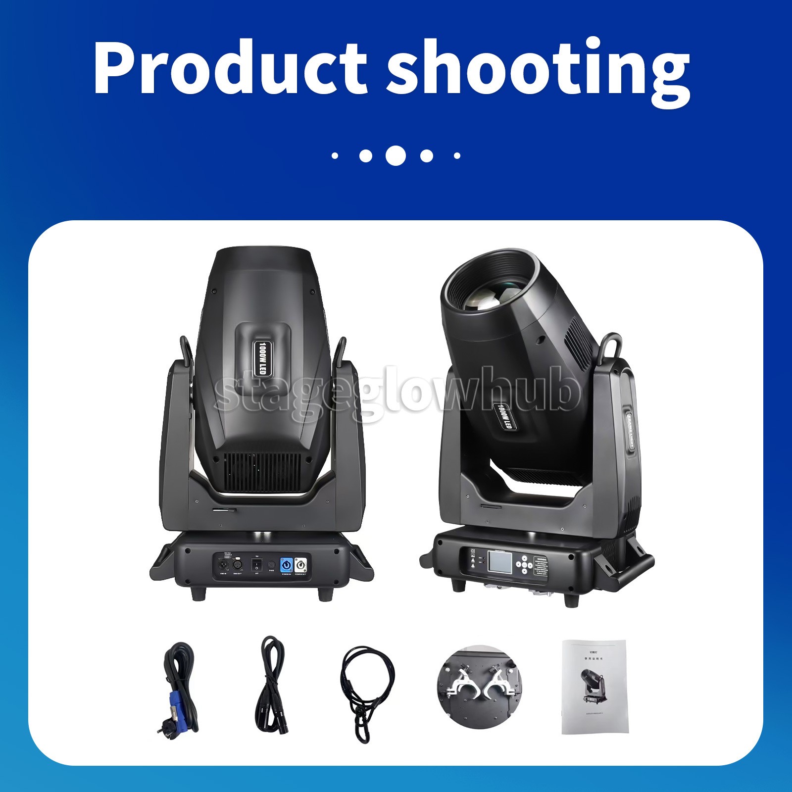 PAIDUN 800W Module Cutting Pattern Moving Head Light RDM CMY CTO Theater Concert