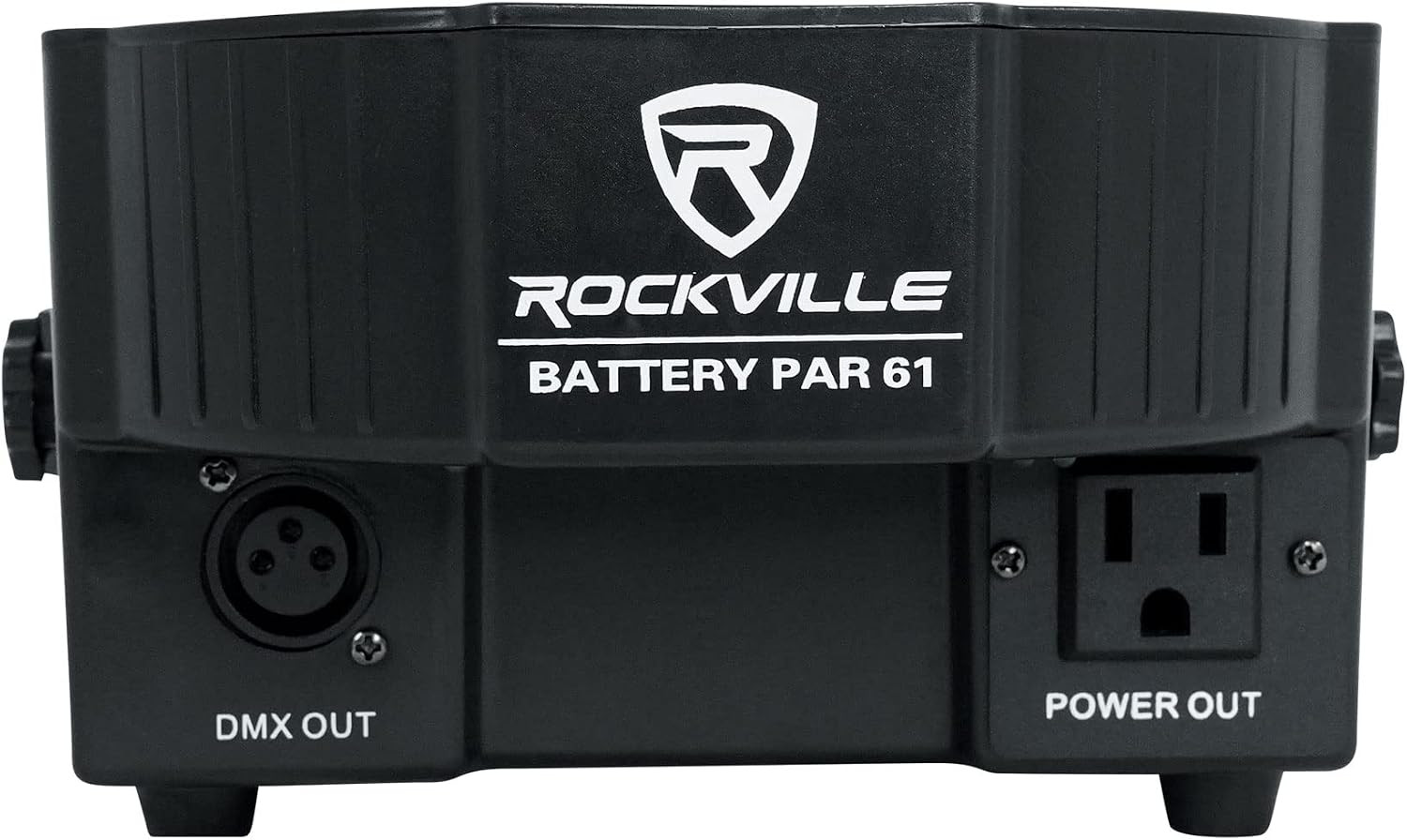 Rockville Battery PAR 61 36W Rechargeable RGBWA+UV DMX Wash Light, 25 Degree Bea