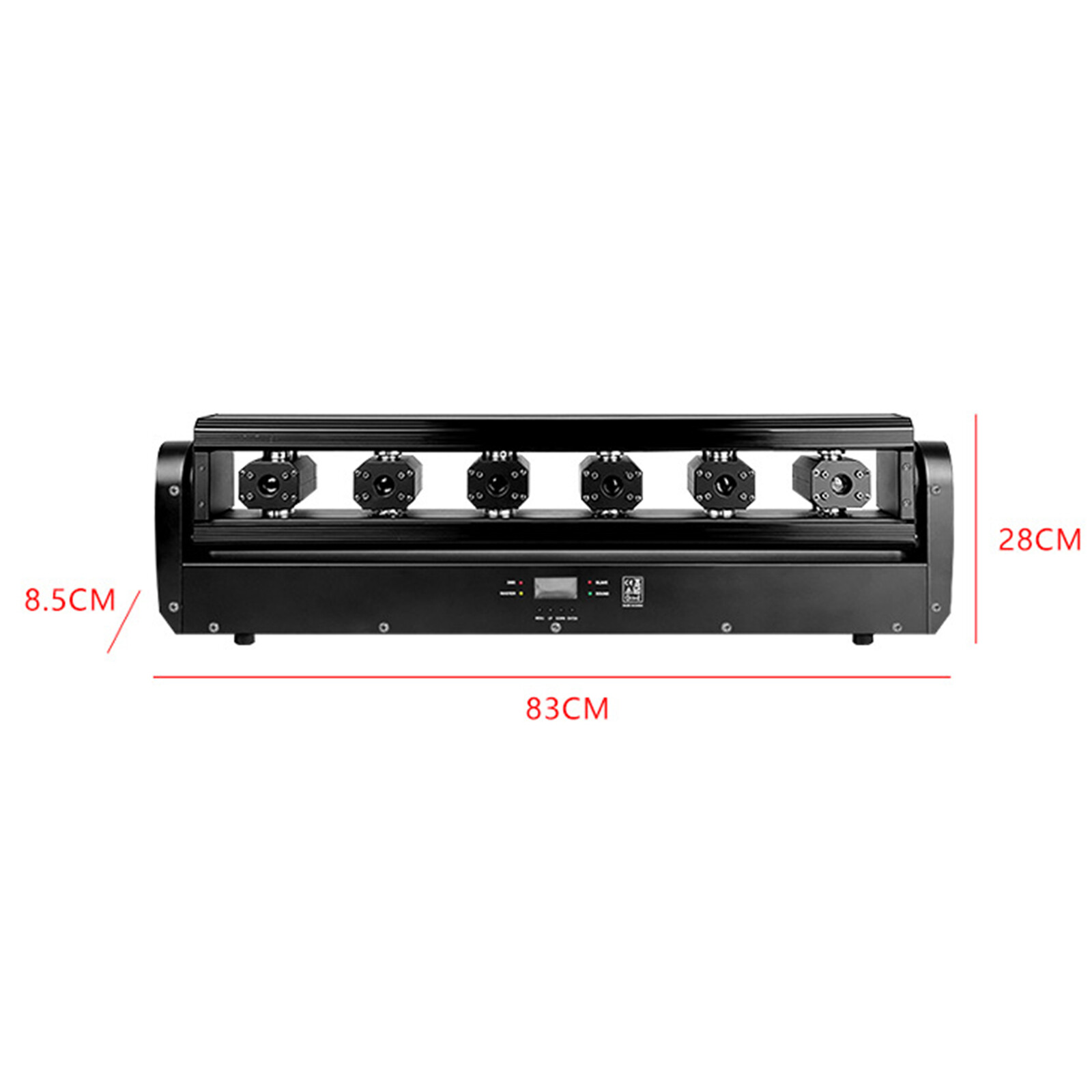 6 Eyes Laser RGB Full Color Moving Head Stage Light Bar DJ Club Event Projector