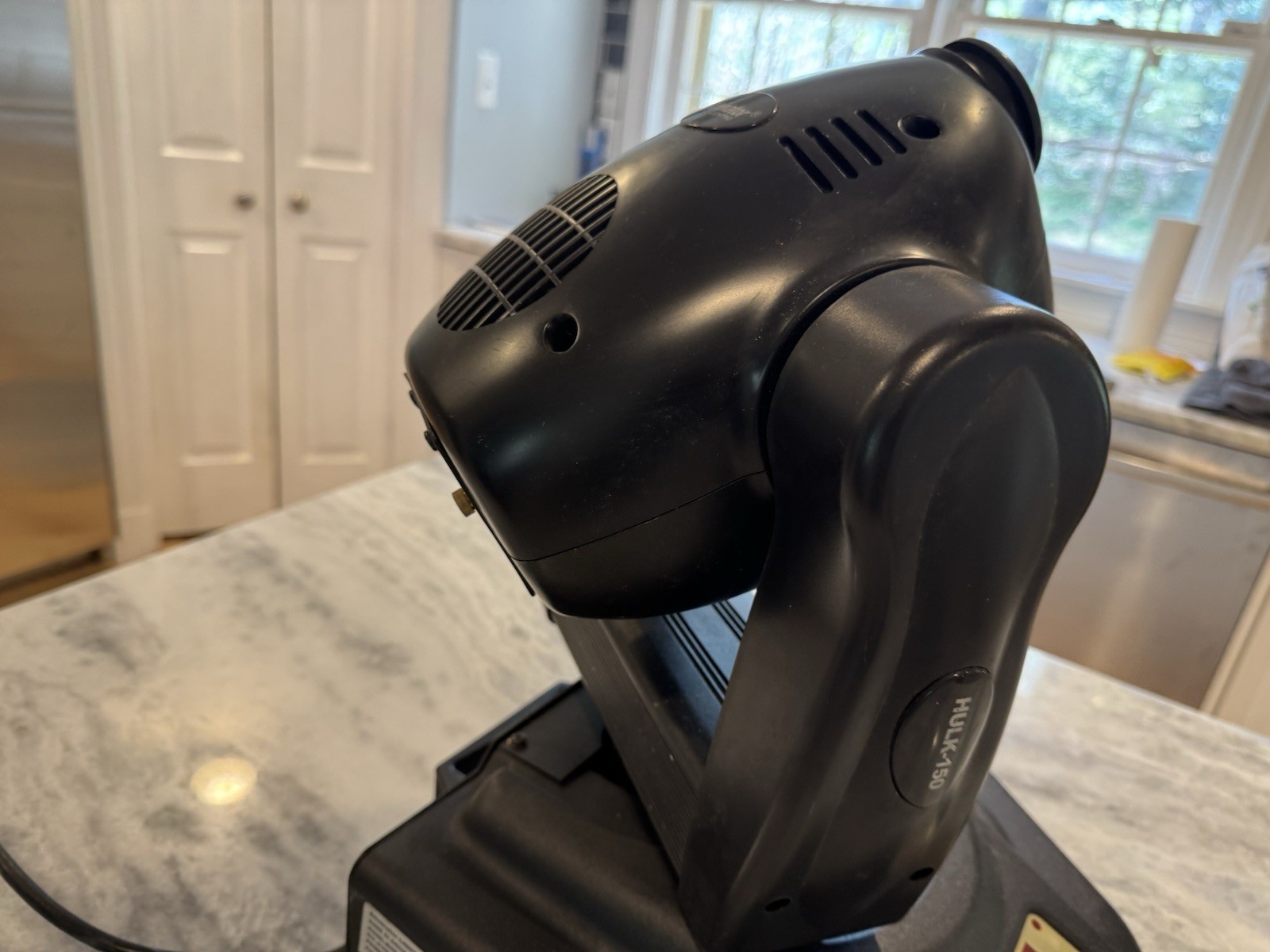 Eliminator Lighting HULK-150 Moving Head Spot Light DJ Party Fixture – See Video