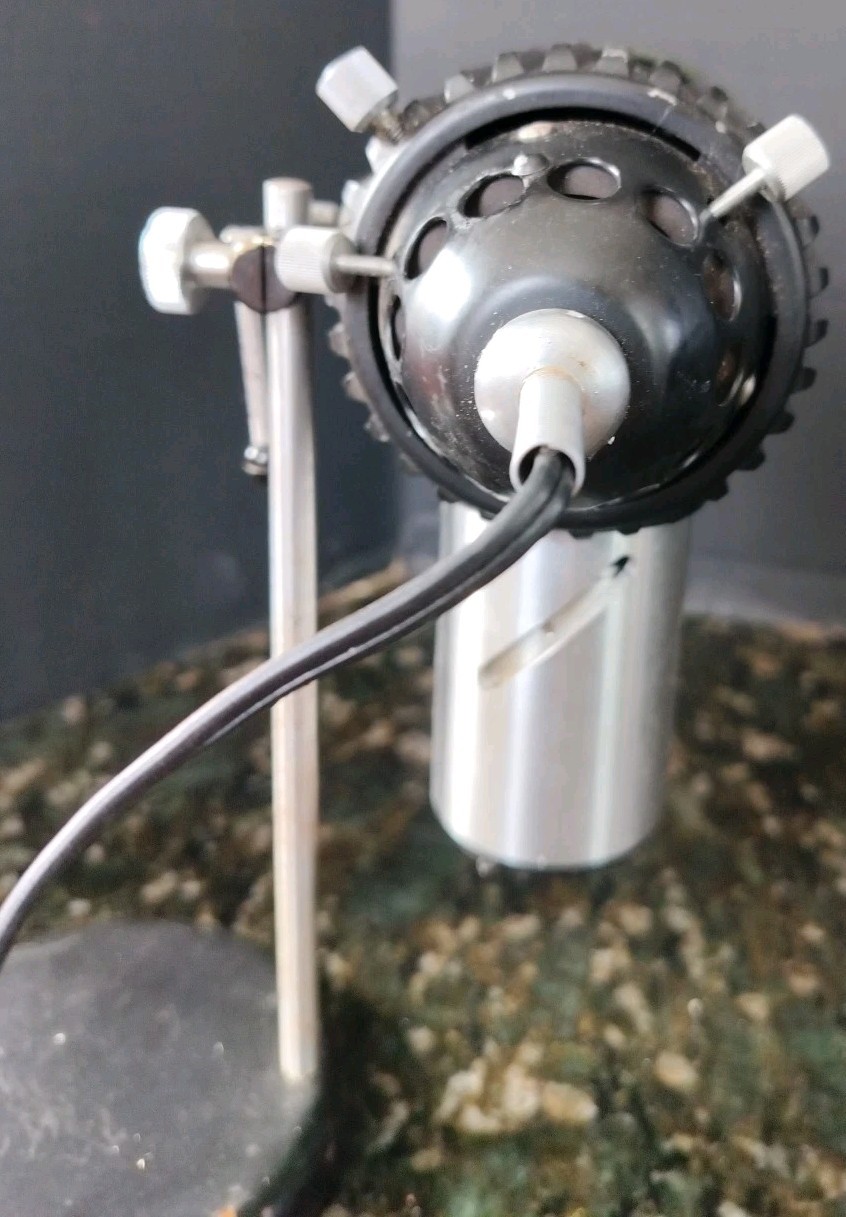 Antique Meopta Theater Lab Museum Photographer Lamp Lights Czech Spotlight Iron