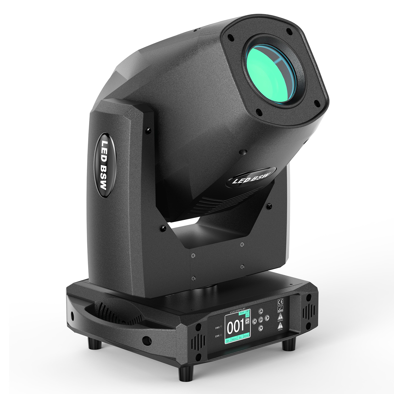 400W 3in1 LED Moving Head Light Beam Wash Spot With 9 Gobo 9 Color DMX Sound