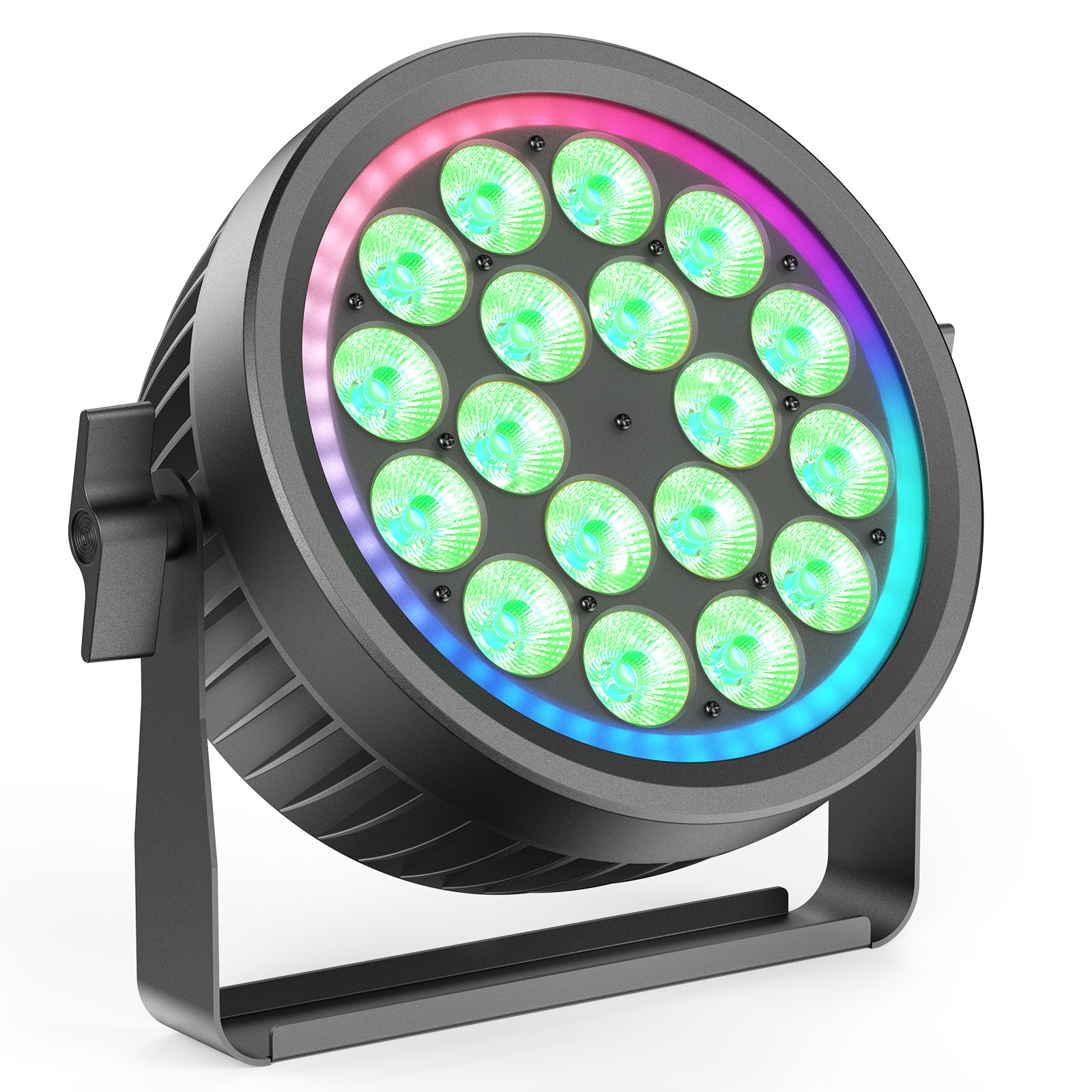 270W Quiet PAR Lights RGBW Stage Lighting 18LED DMX512 DJ Disco Party Club Show