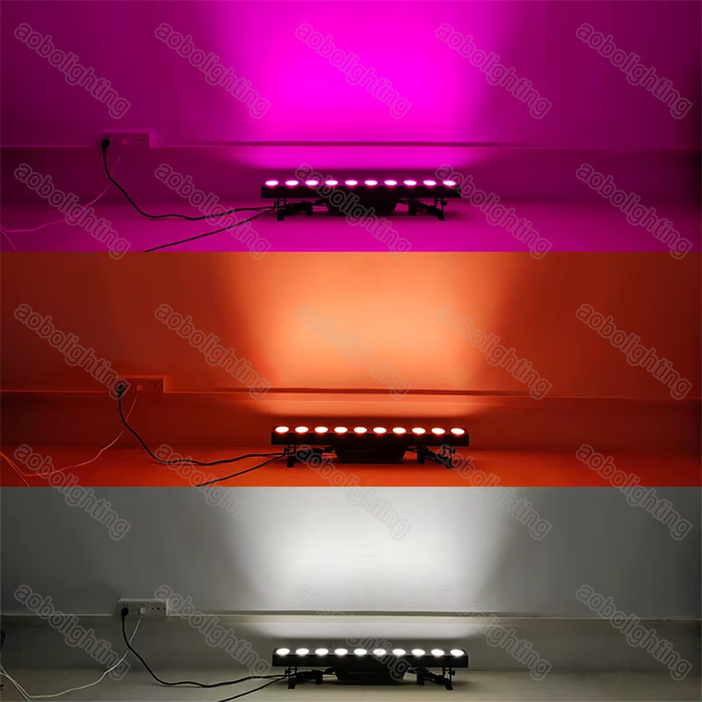 IP65 10*50W RGBW 4IN1 Pixel LED COB DMX Led Wall Wash Light Dj Disco Linear Bar