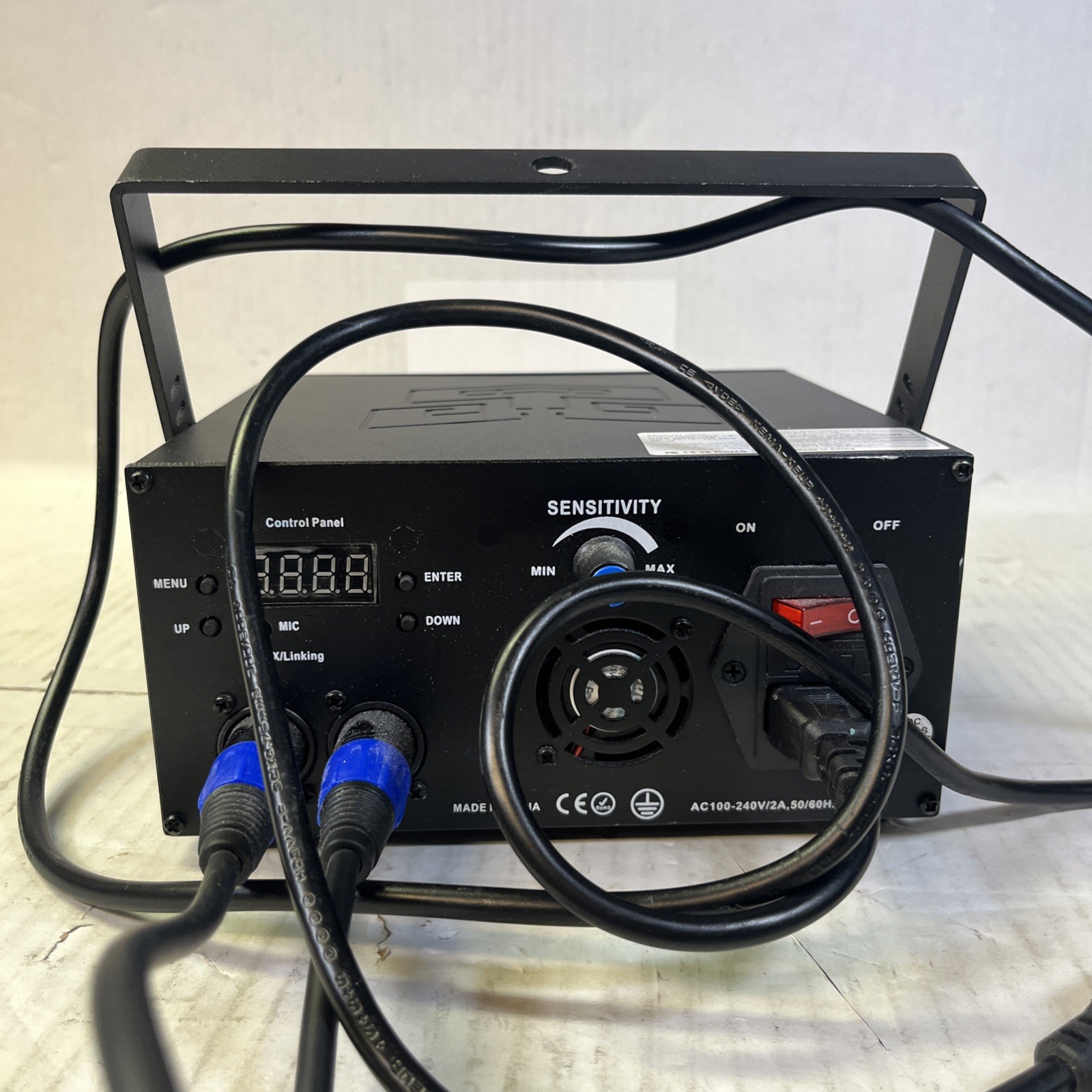 U`King Party Light DJ Laser Light ZQ05031US TESTED WORKING NO REMOTE DMX512