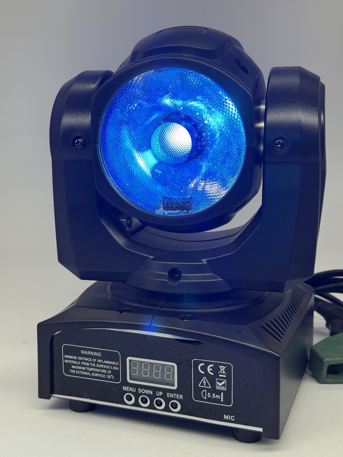 Concert Beam Light (UKING ZQ02229 BEAM) Works Great Multi Color