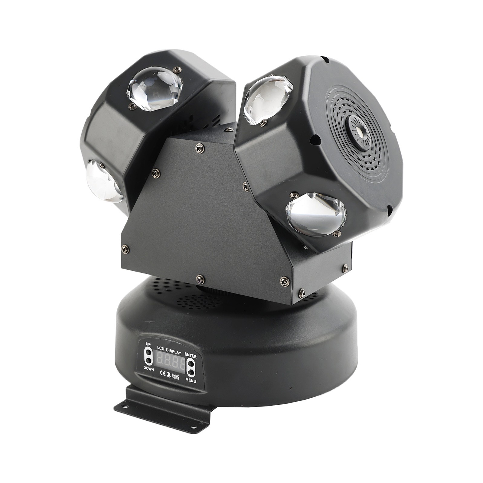 120W Moving Head Light 8 LED Rotating Beam Light RGBW Stage Light DJ Lighting US