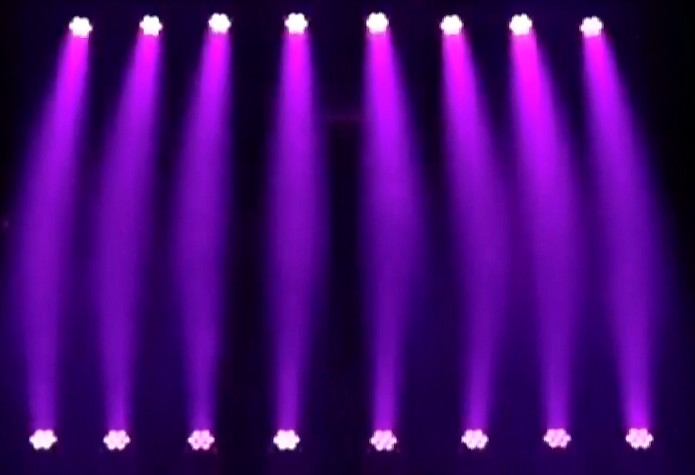 Beam wash 7x40W RGBW Rogue LED Moving Head 3.8-60° Zoom stage light 4pc / case