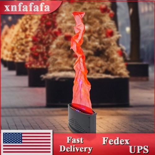 24LED 1.5m Stage Atmosphere Effect Fake Fire Flame Machine Flame Light Machine