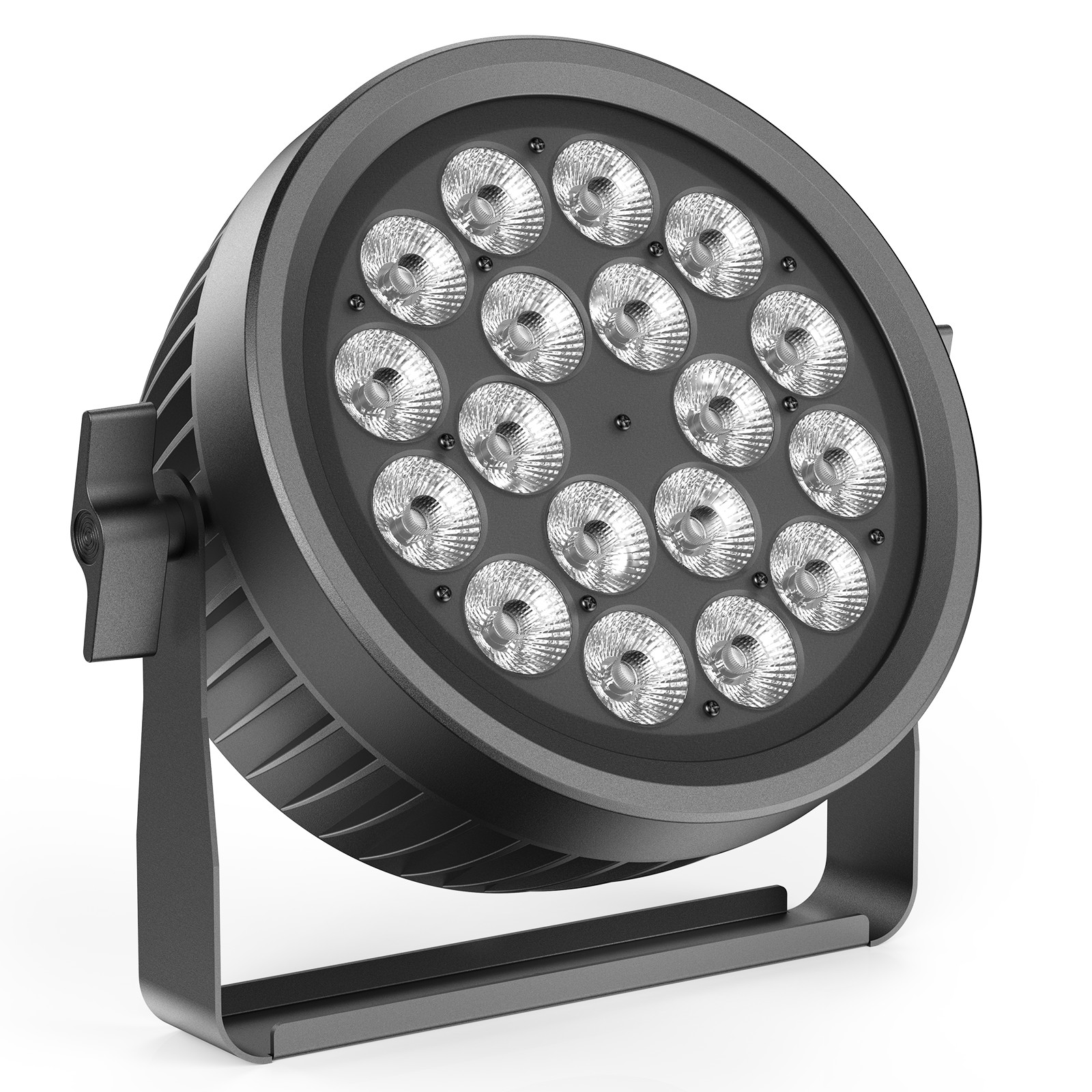 GdjRttk 270W DMX512 RGBW 18 LED Wash Par Fixture Stage Lights Disco Party Disco