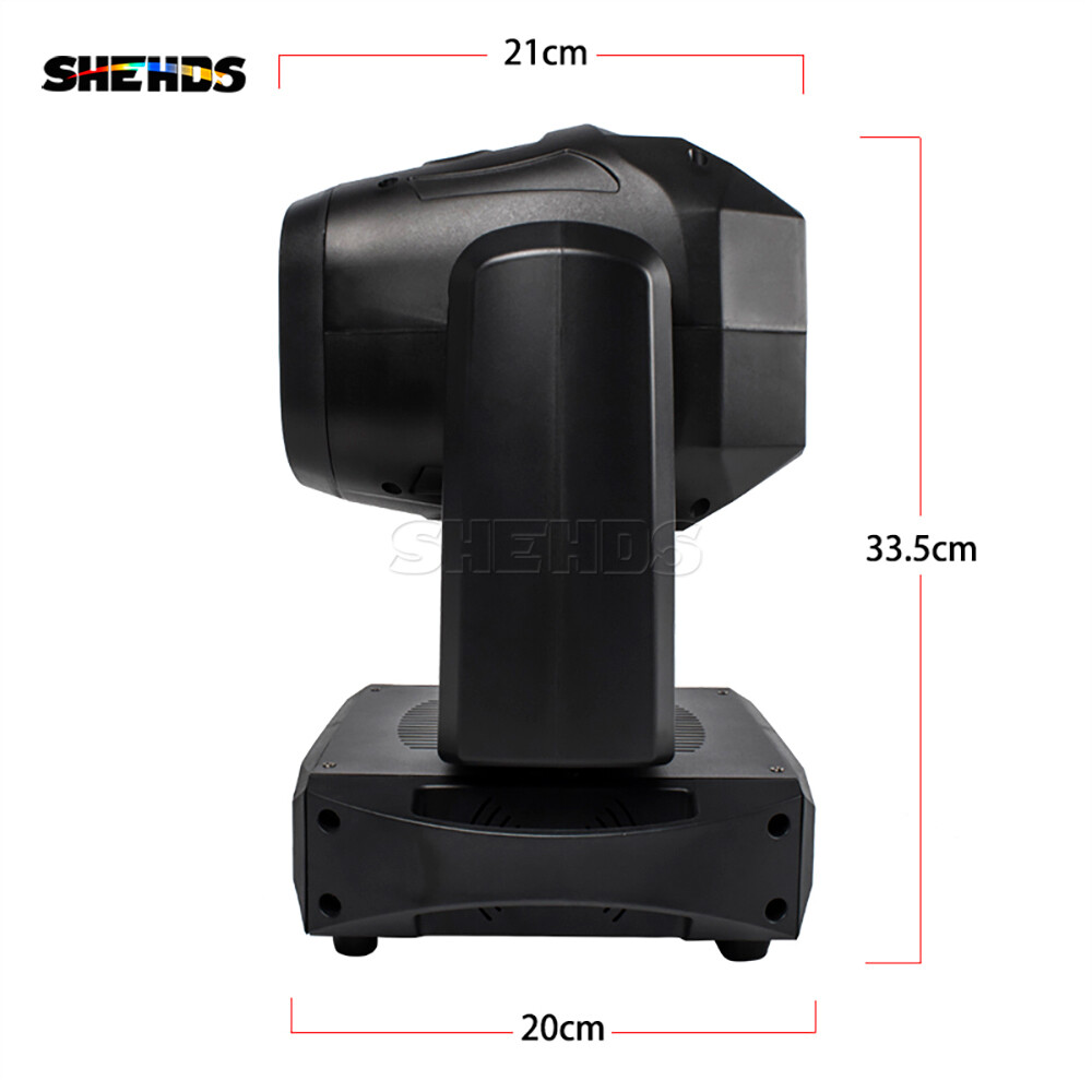 4Pcs LED 100W Beam Spot Gobo Moving Head Stage Lighting Disco DJ With 6 Prism