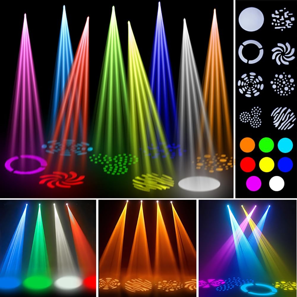 60W LED Moving Head Stage Light, DMX512 DJ Light