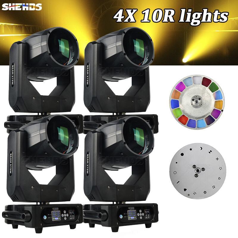 10R 275W Bulb Beam Moving Head Lighting Stage Show DMX DJ Disco With/Case