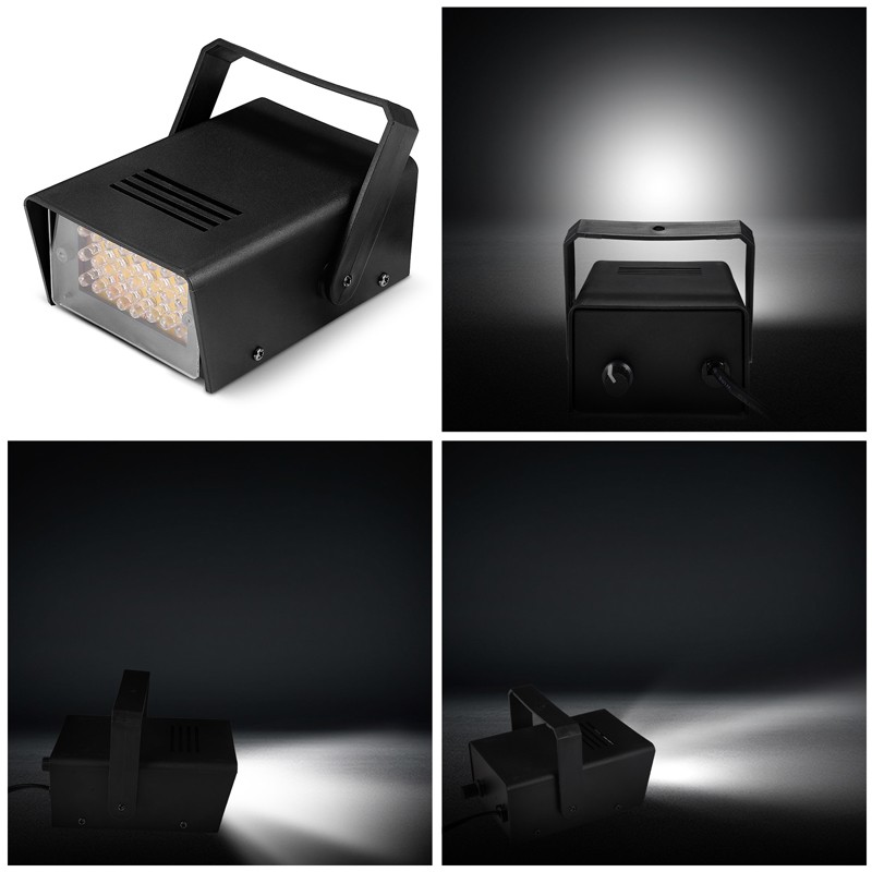 Disco Party Led Strobe Lights DJ 24 LED Flash Stage Light Wedding Party Rave