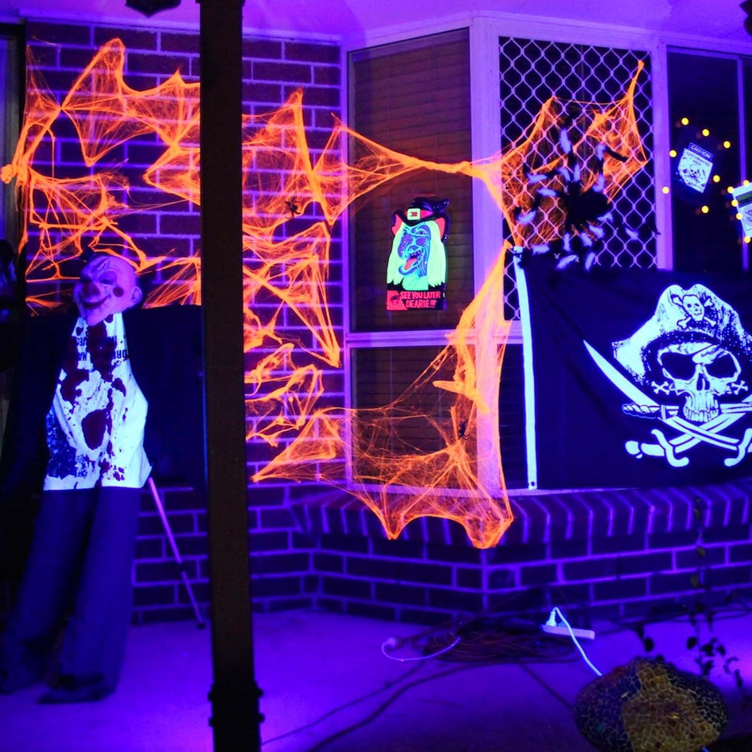 40W LED Black Light Bar for Glow Party, Blacklight with Plug &Switch, Each Light