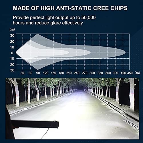 22 inch 270W Curved LED Light Bar 7D 22 inch 3 row Curved + no wiring harness