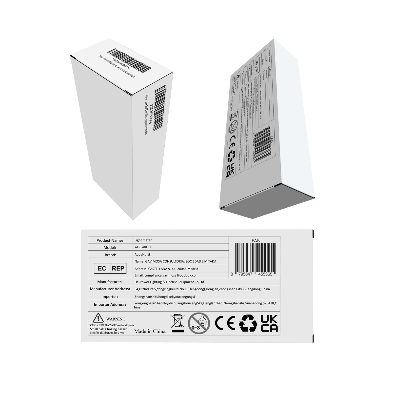 AH-PARDLI PAR Meter, Data Logging Function, 180 Days Long-Term Outdoor PAR & …