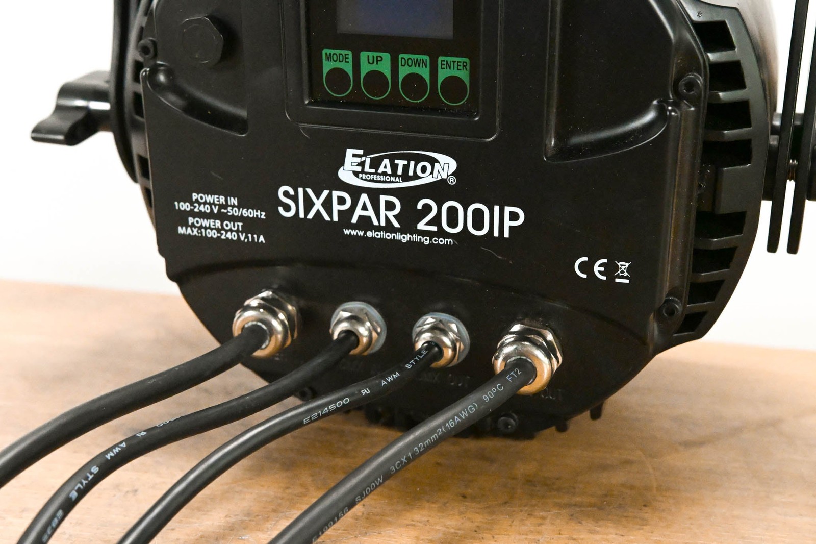 Elation SIXPAR 200IP 12x 12W RGBAW+UV LED IP65 Par Fixture CG013JZ
