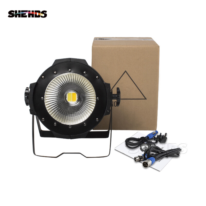 SHEHDS 200W LED Par COB Aluminum alloy Cool White + Warm White Lighting For Park