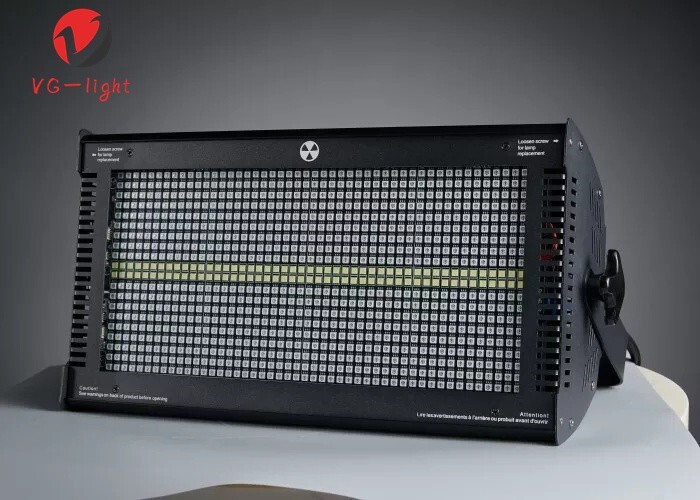 2PC Aluminum 1000w 8+8 Strobe Stage Flash Lighting RGBW LED Strobe Disco Light