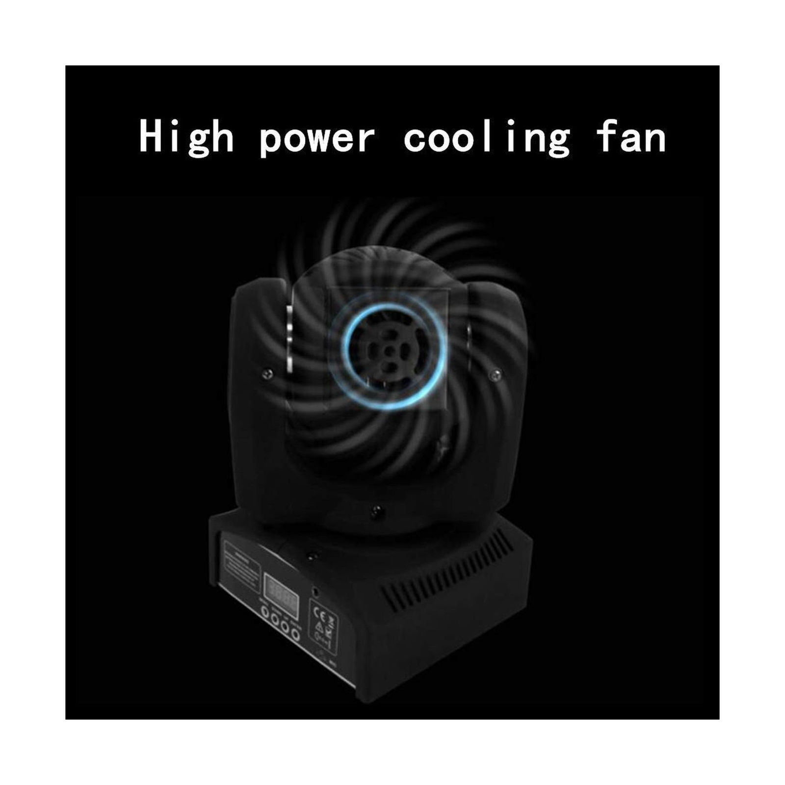 Stage Lights Moving Head Light 8 Gobos 8 Colors 11 Channels 2PCS 60W Spotligh…