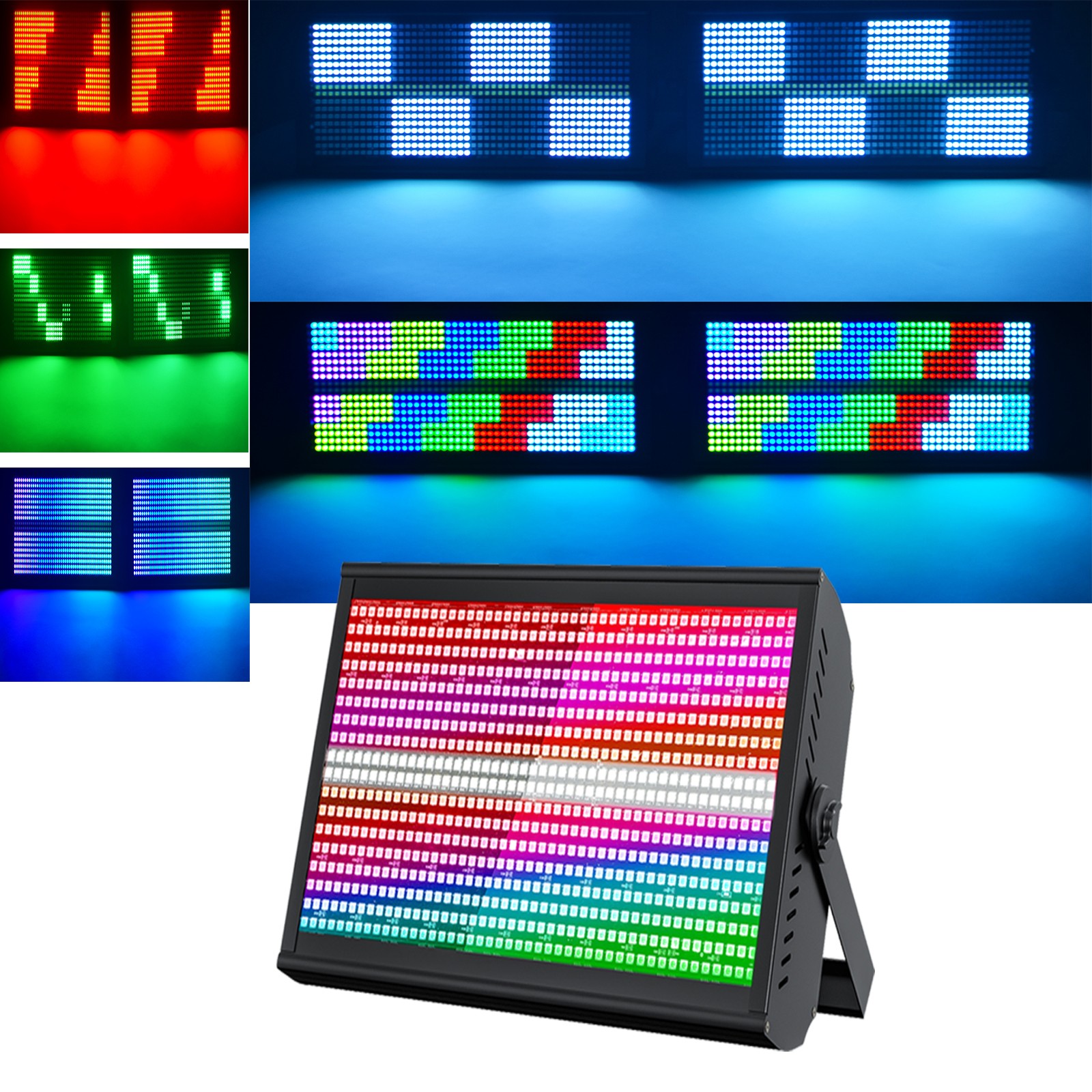200W 768 LED RGBW Wall Washer Light DMX Strobe Wash Beam DJ Show Party Lighting