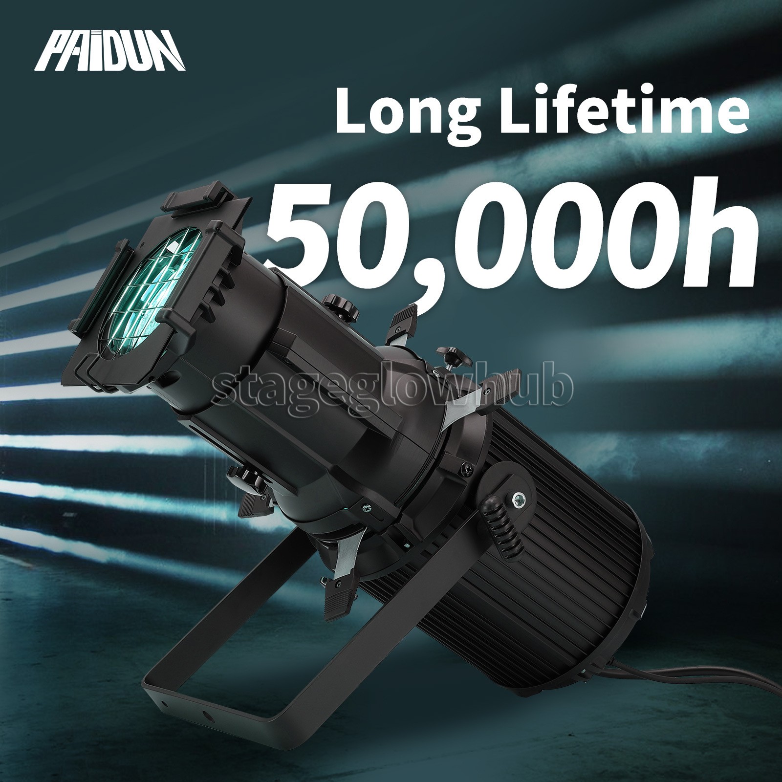 PAIDUN LED RGBW 300W LEKO Profile Spotlight Warm Cool White Focus Spot Lighting