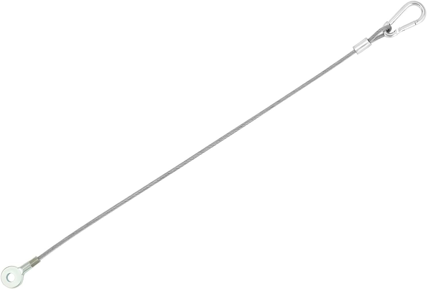 11.8″ Stage Light Safety Cables 20 Pack Stainless Steel DJ Lighting 66 Lbs Load