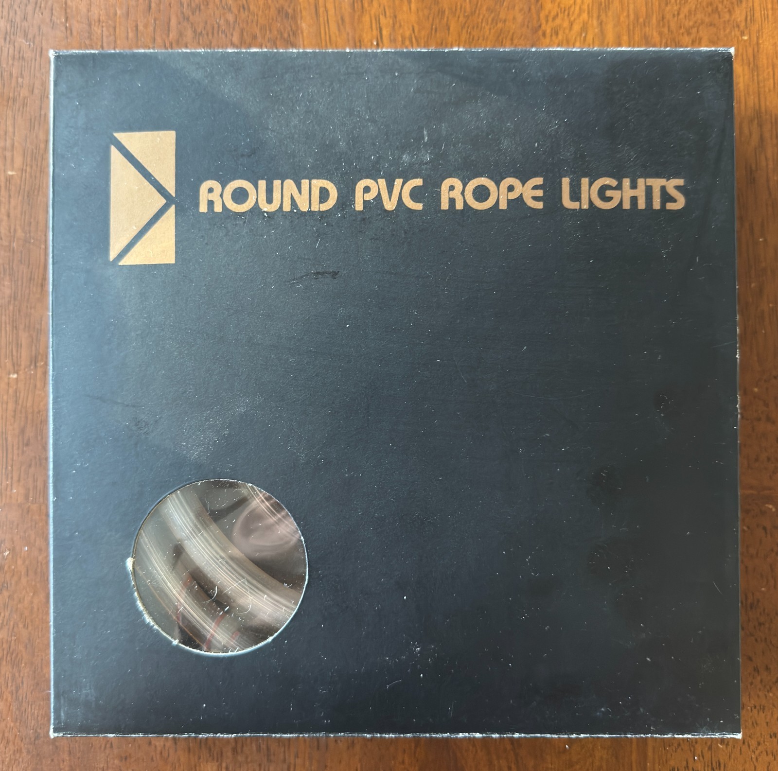 American DJ Round PVC Rope Lights (RL-12) – Old School DJ – Clear, 12 FT, NIB