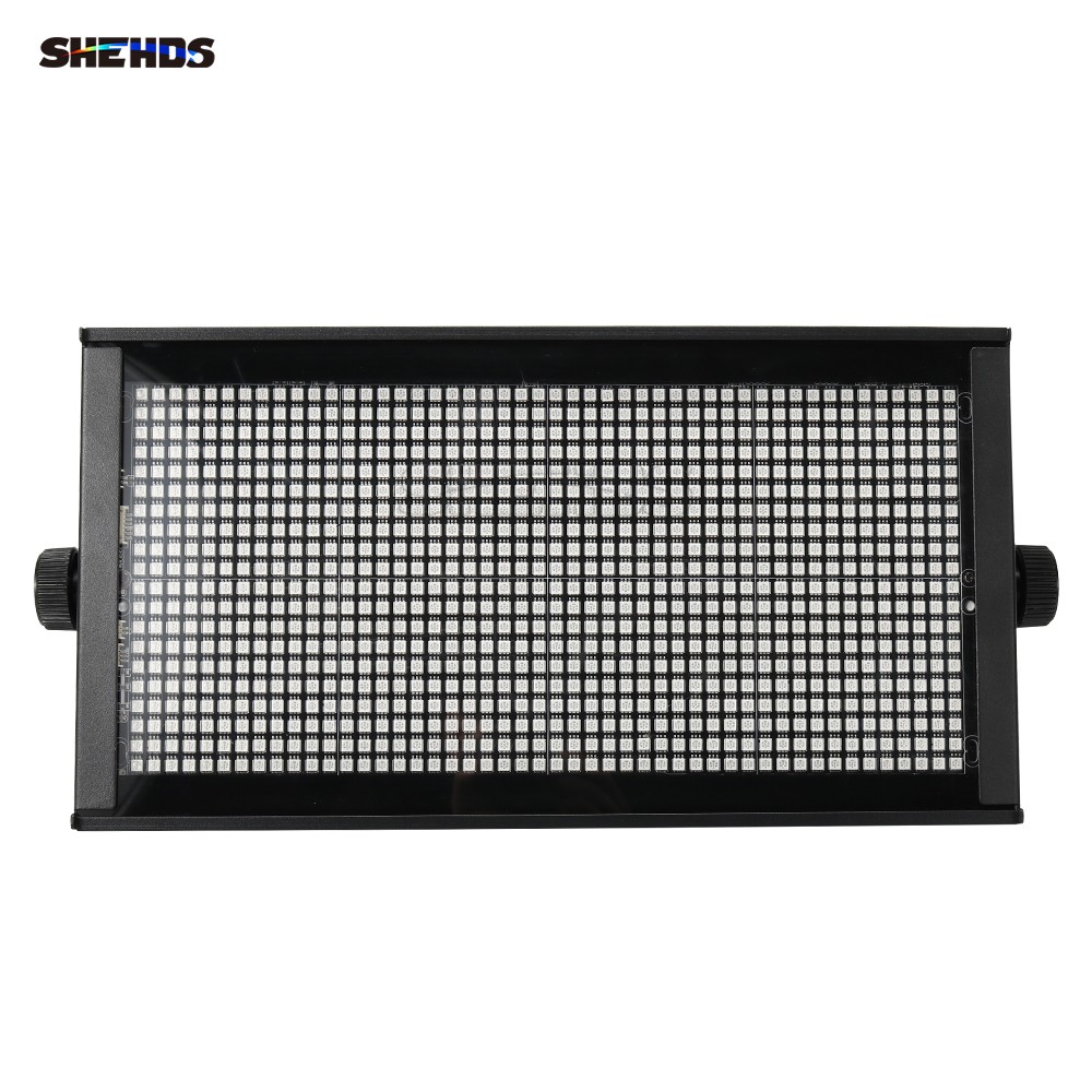 SHEHDS 200W RGB LED Wall Wash Light Strobe Stage Light DMX Party Light DJ Show