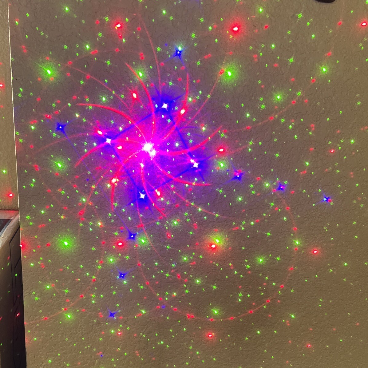 Chims DJ Light Show Projector Red Green Blue LED 96 Patterns (SL96RGB)